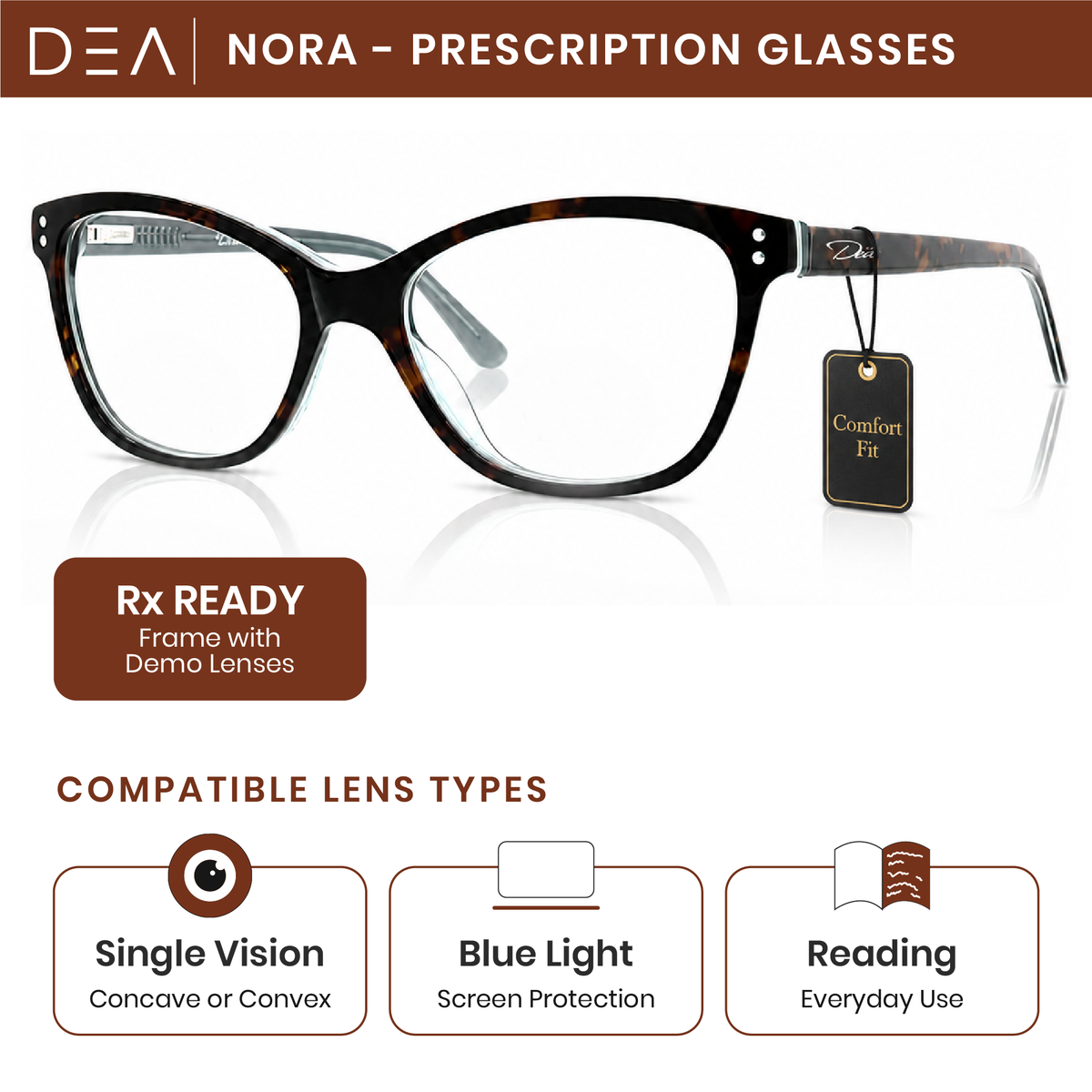 Nora (Matte Tortoise)
