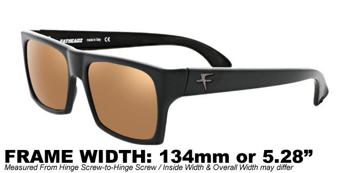 Brain Fade (Black) - ZEISS Aviation (Bronze) - Fatheadz Eyewear