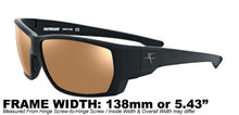 Load image into Gallery viewer, Uncouth (Matte Black) - ZEISS Aviation (Bronze)