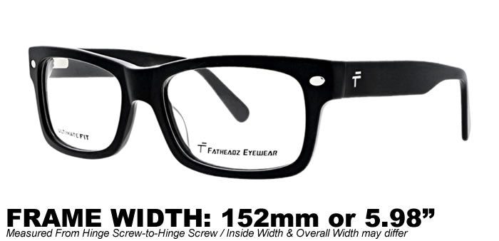 Matty (Matte Black) - Fatheadz Eyewear