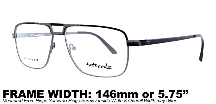 Collateral (Black/Gunmetal) - Fatheadz Eyewear