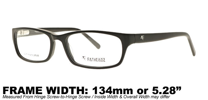 Wallstreet (Matte Black) - Fatheadz Eyewear