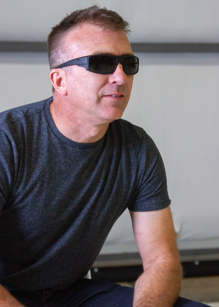Slide Job (Matte Black) - Fatheadz Eyewear